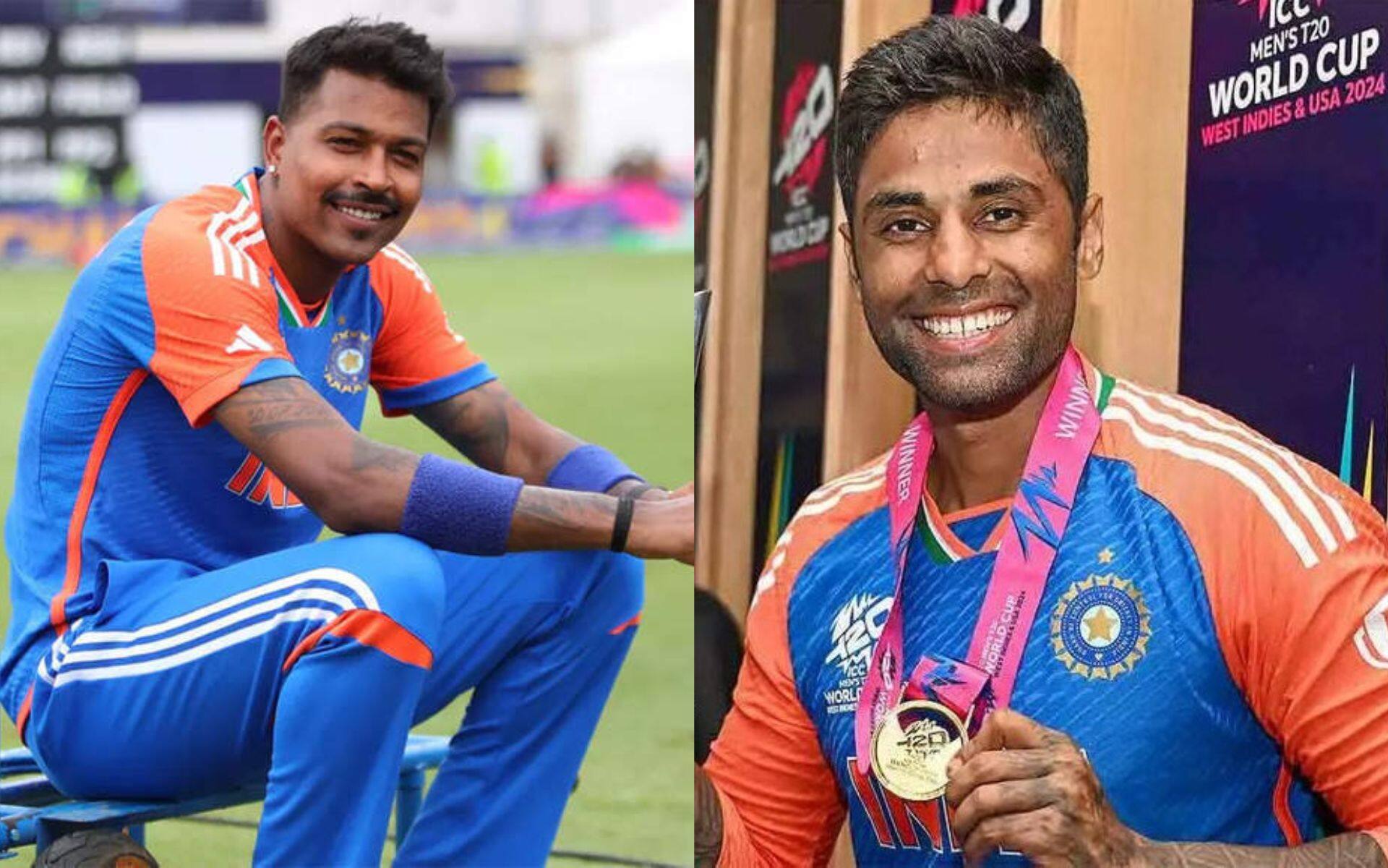 Hardik Pandya and Suryakumar Yadav in Indian colours (x.com)