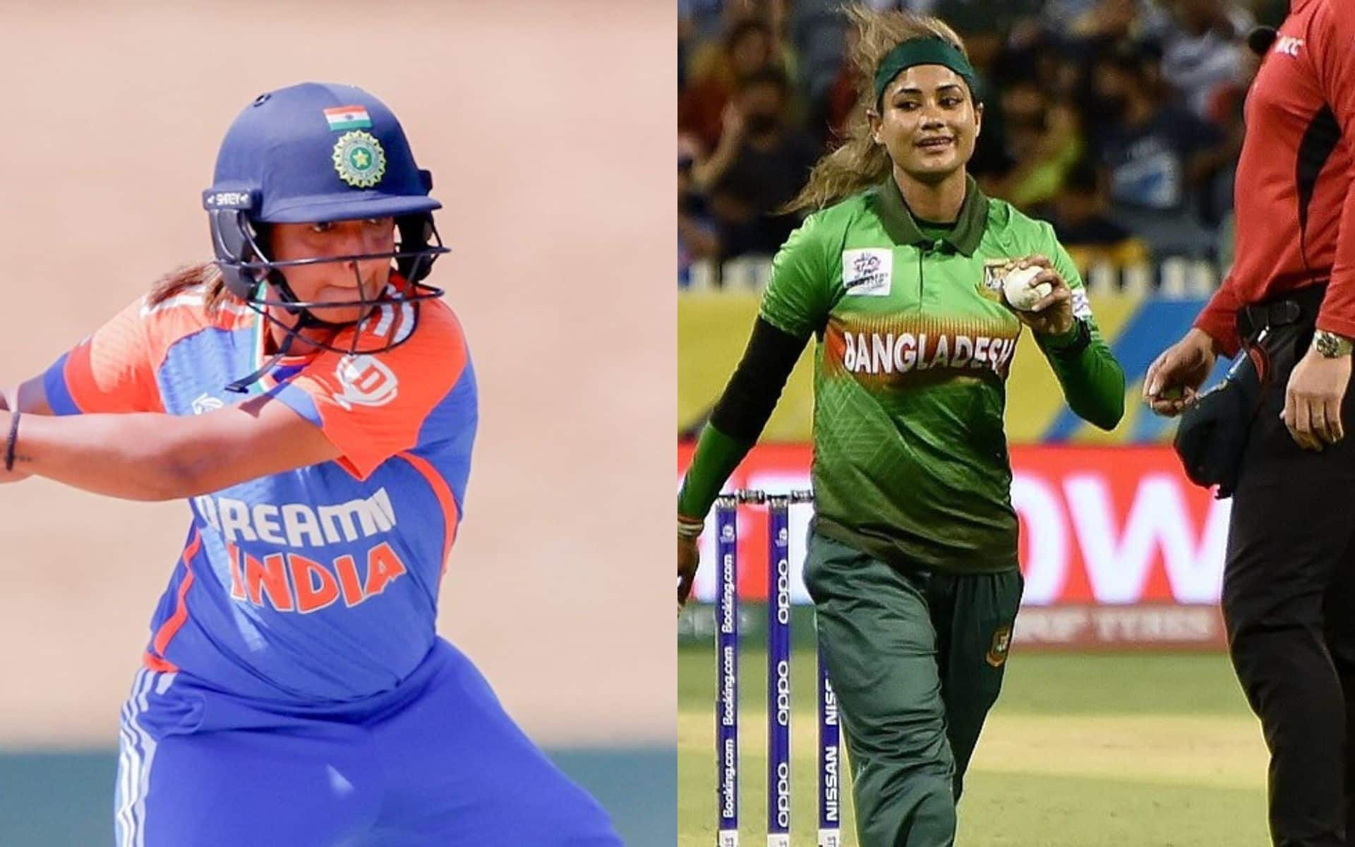 Harmanpreet Kaur vs Jahanara Alam will be a crucial contest in the match [X]