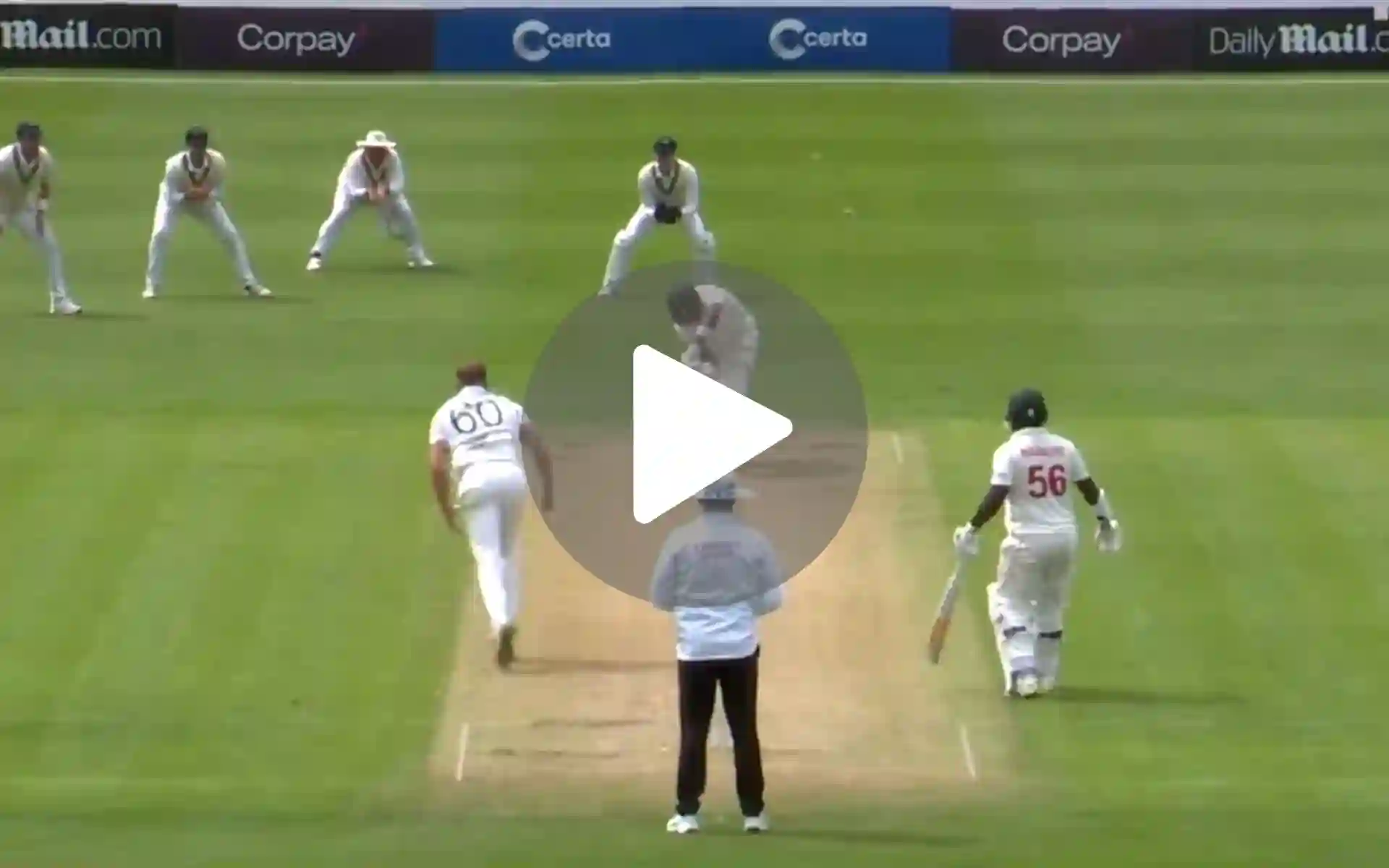 [Watch] Barry McCarthy's Unplayable Delivery Castles Dion Myers As ZIM Lose 3 At Tea