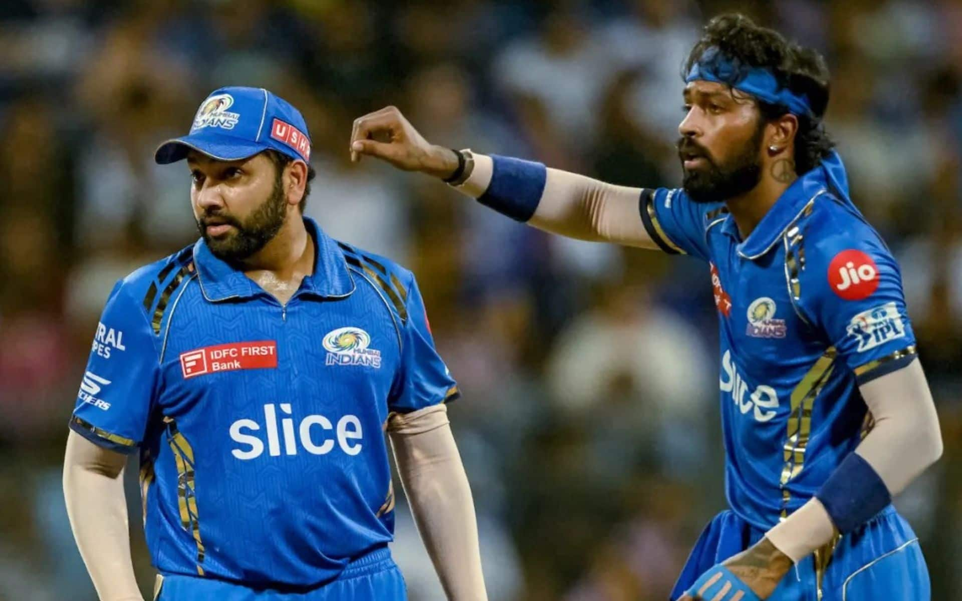 Rohit Sharma and Hardik Pandya in IPL 2024 [X]