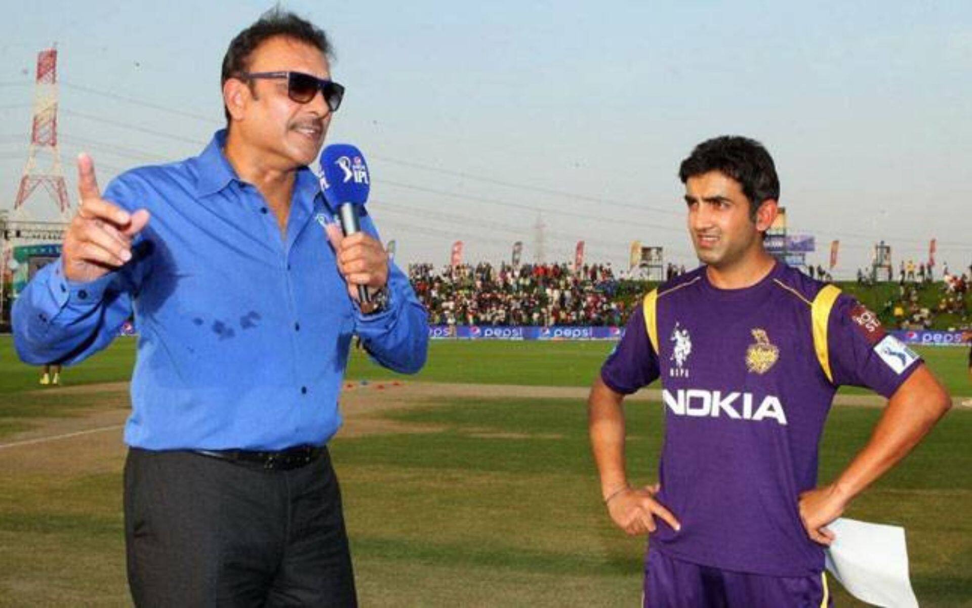 Ravi Shastri & Gautam Gambhir (X.com)