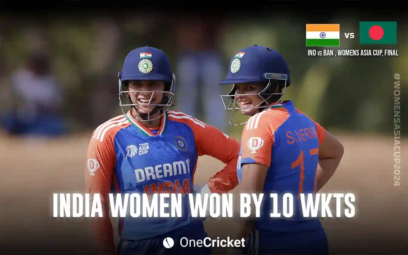 India reach Asia Cup finals (One Cricket)