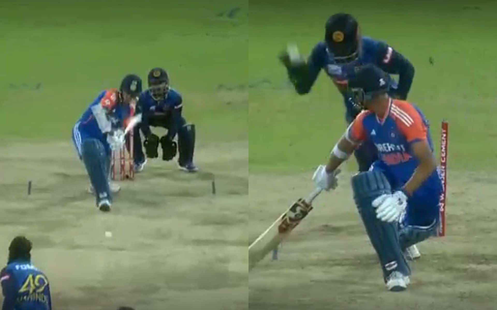 Jaiswal's wicket vs SL (X.com)