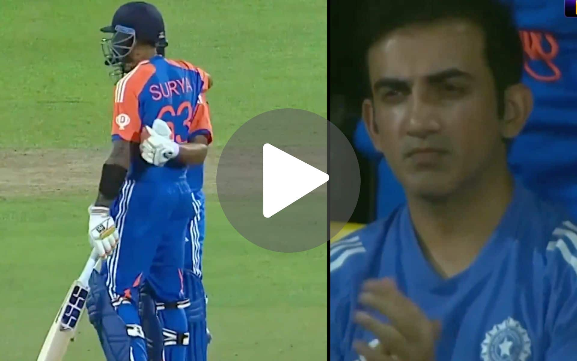 [Watch] Captain SKY Smashes His 2nd Fastest T20I Fifty; Gets Standing Ovation From Gautam Gambhir