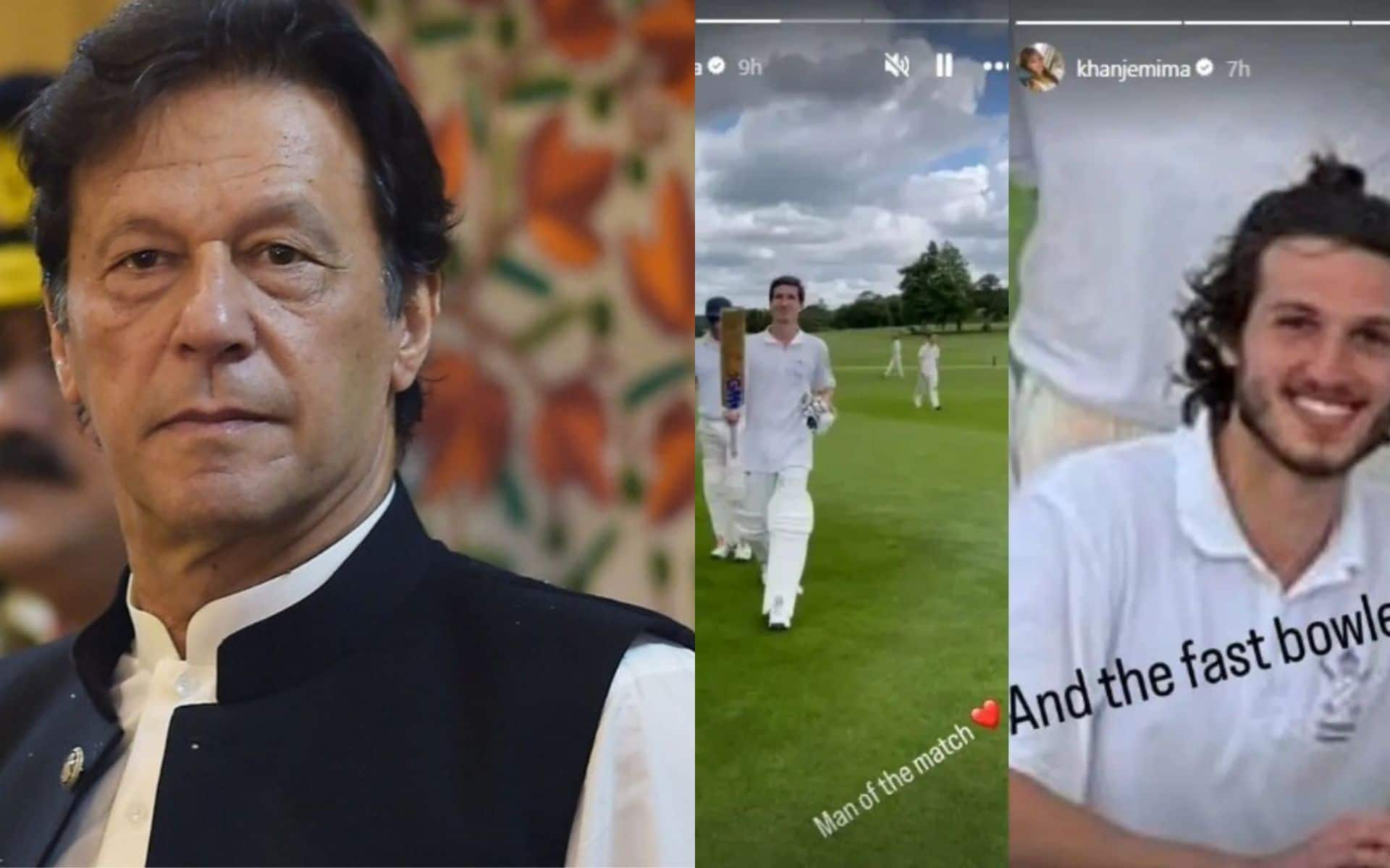 Imran Khan's sons make debut in professional cricket (X.com/Instagram)