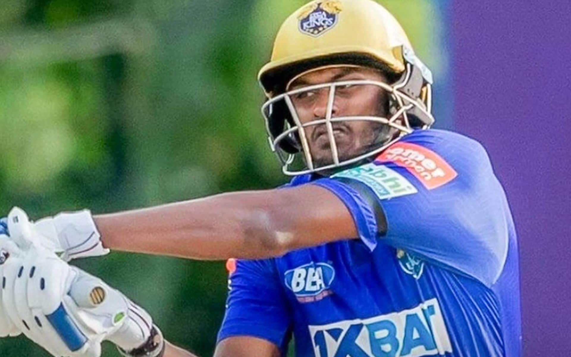 Sai Sudharsan slams an authoritative century in TNPL Qualifier 1 (X.com)