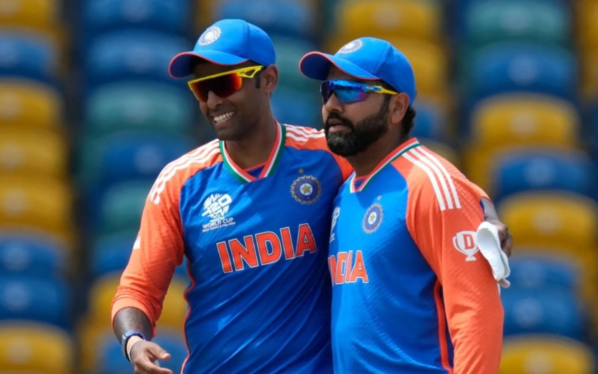 Suryakumar and Rohit Sharma during T20 World Cup [X.com]