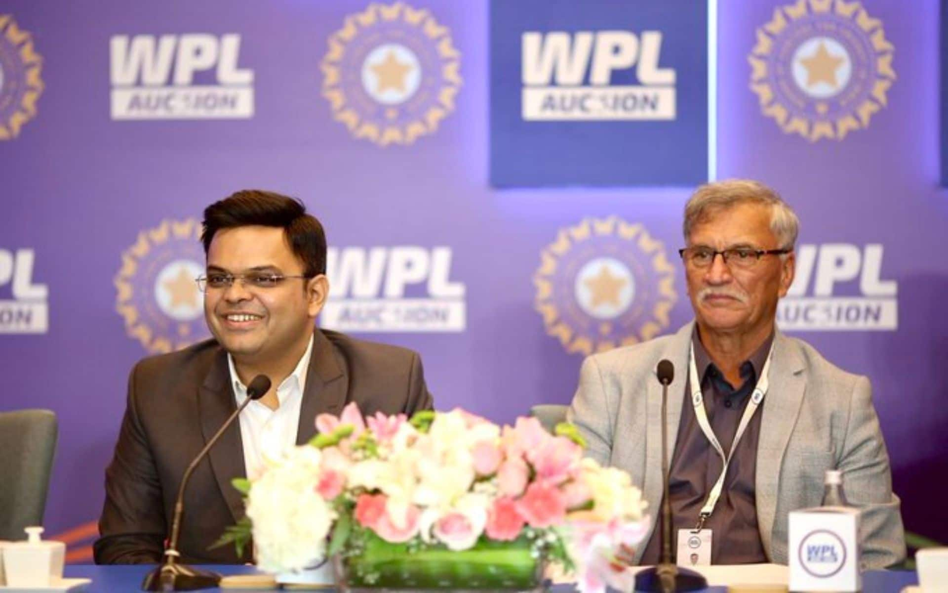 BCCI secretary Jay Shah and president Roger Binny (Twitter)