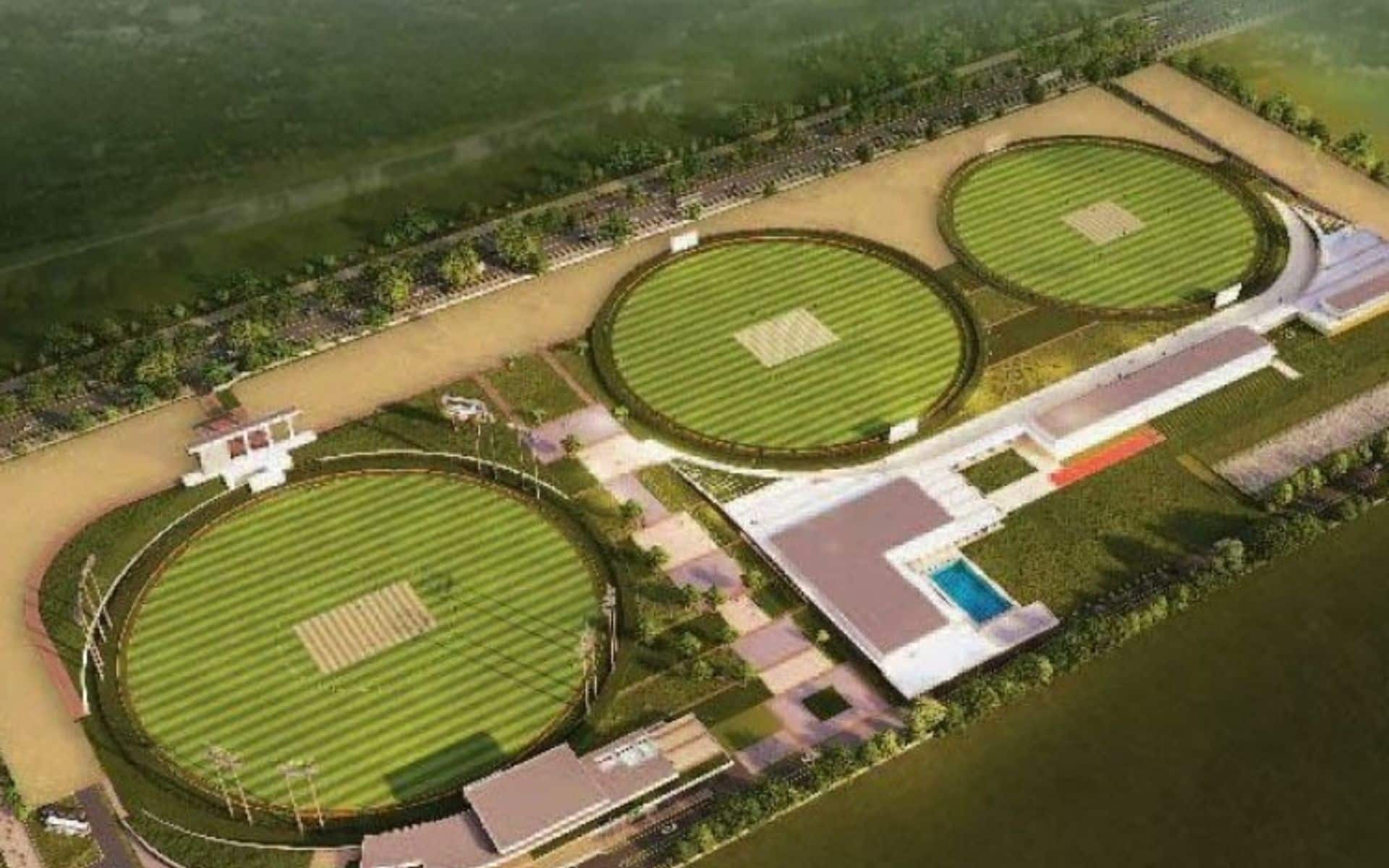 National Cricket Academy after upgradation in 2022 (Twitter)