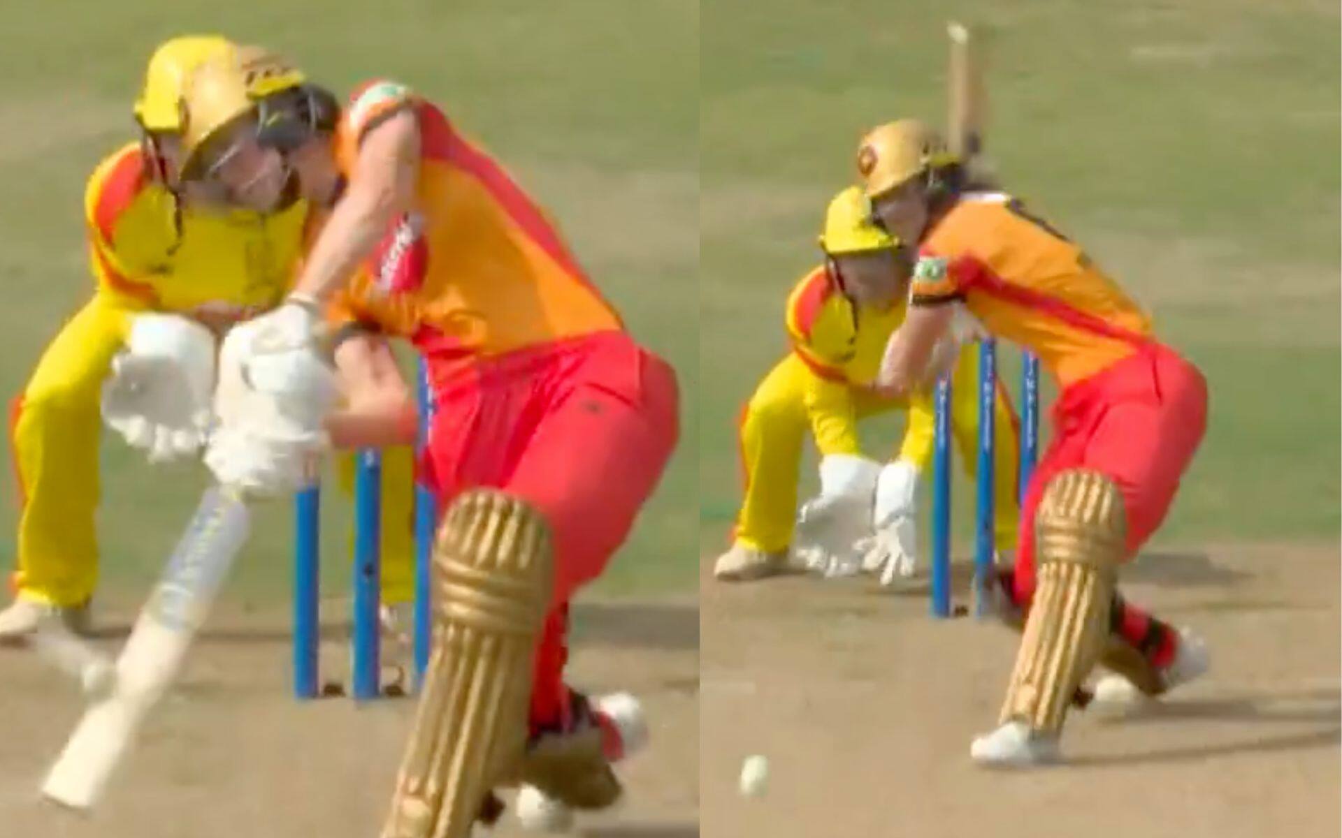 Ellyse Perry hits hat-trick of fours (X.com)