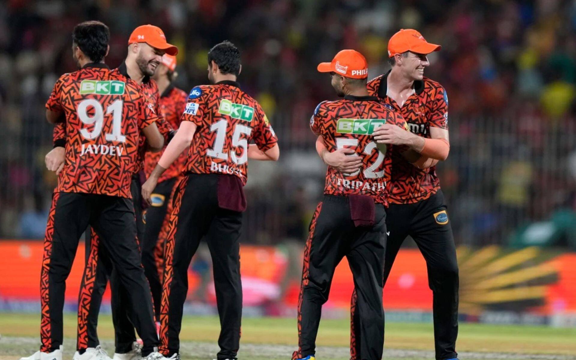 A Pat Cummins-led SRH group made it to the finals of IPL 2024 (AP)