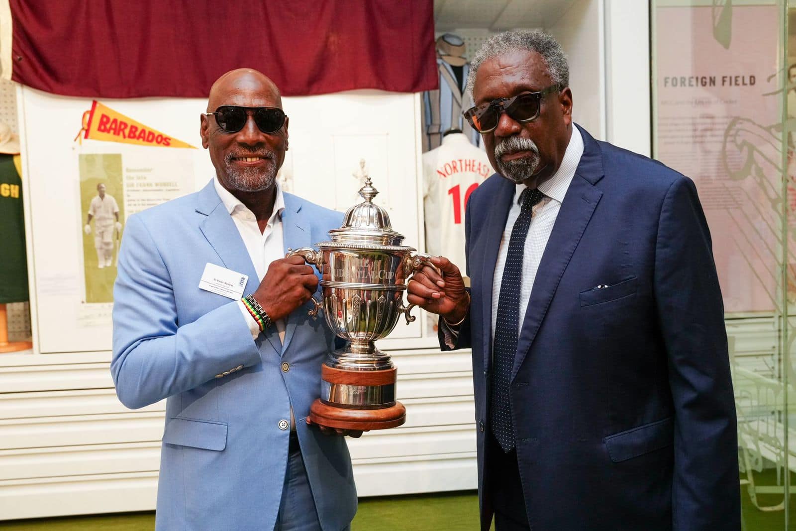 Lloyd and Viv Richards, two WI greats [X]
