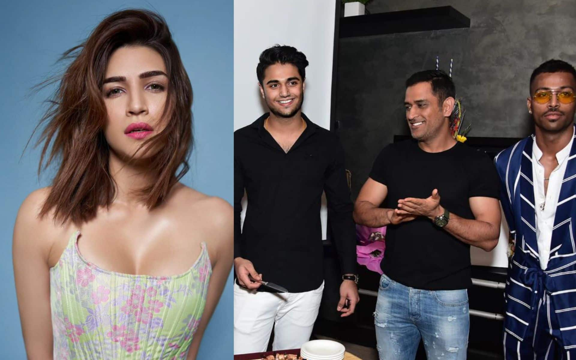 Is Kriti Sanon Dating MS Dhoni, Hardik Pandya's Closest Friend? Read Details!