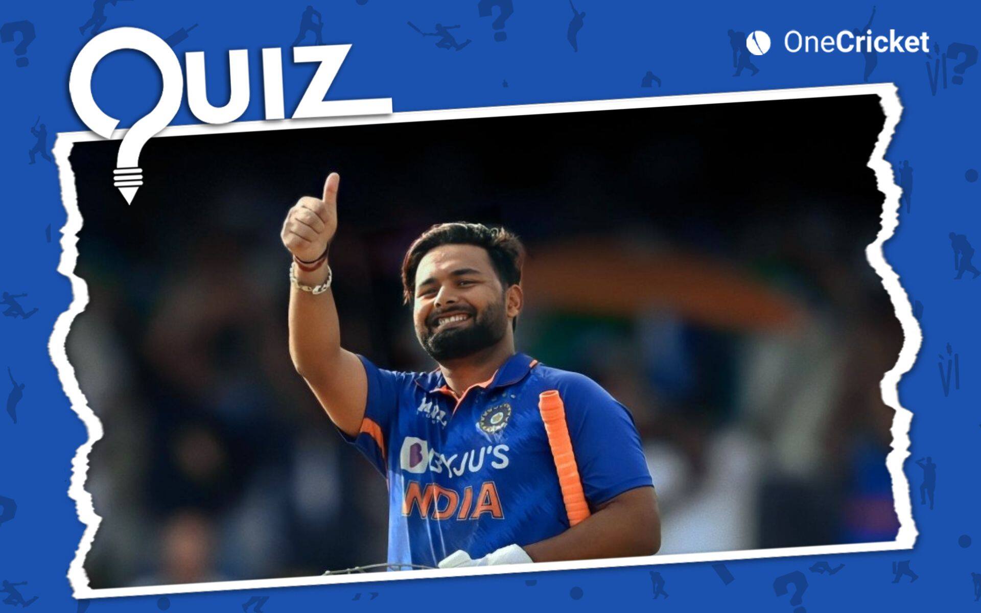 Cricket Quiz: How Well Do You Know Rishabh Pant's Stats In ODIs?