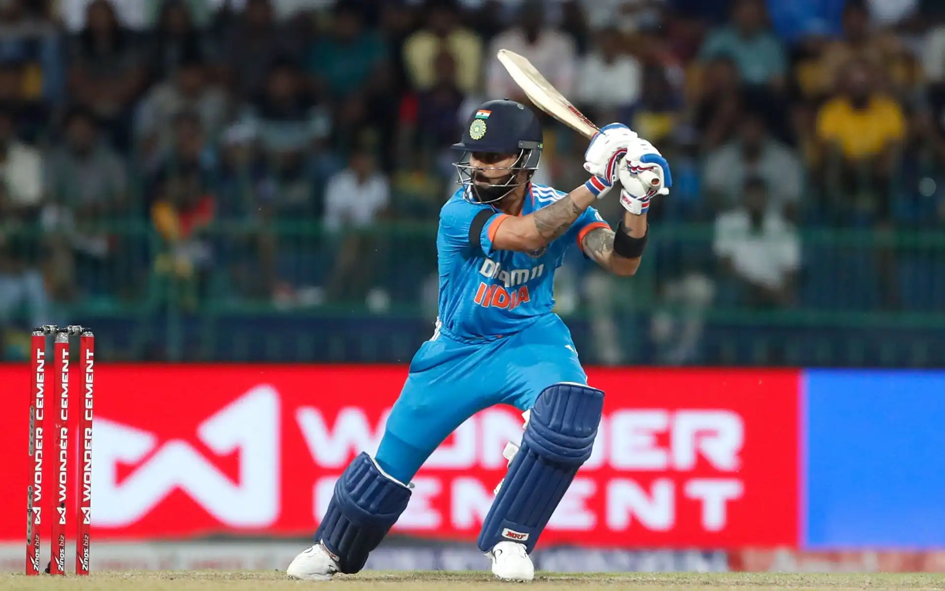 Virat Kohli had a good start in the first ODI [X]