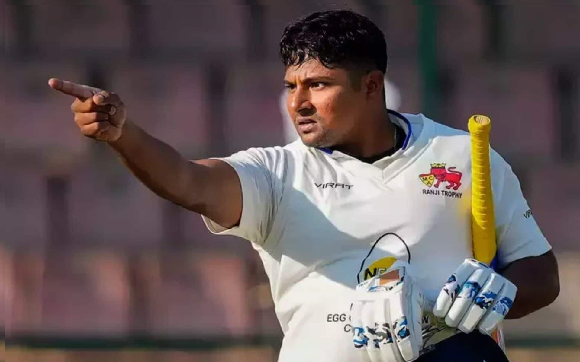 Sarfaraz Khan To Lead Mumbai in Buchi Babu Cricket Tournament