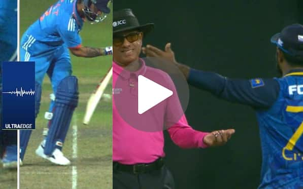 [Watch] DRS Saves Kohli From Controversial LBW; Furious Asalanka Argues With Umpire