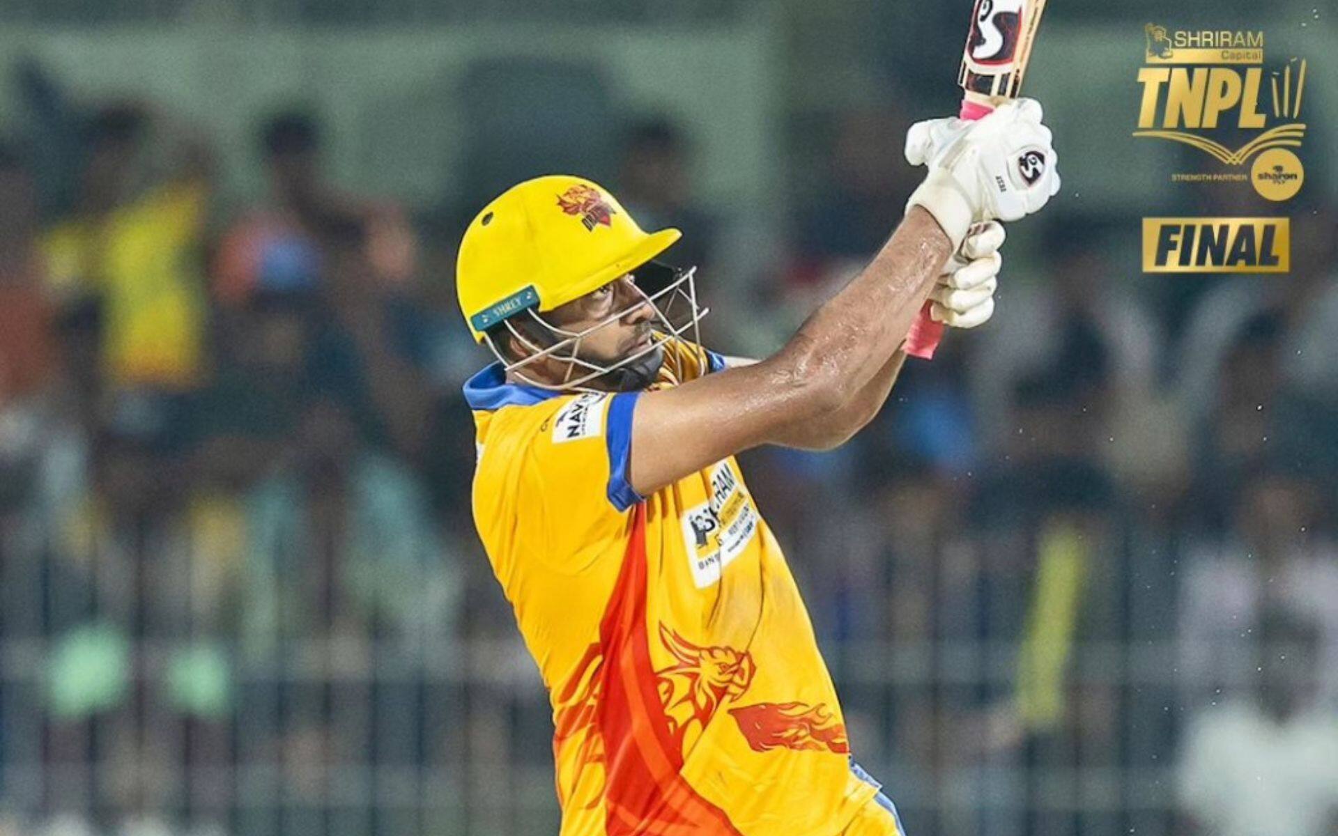 Ashwin slammed an important 52* in TNPL 2024 final (X.com)