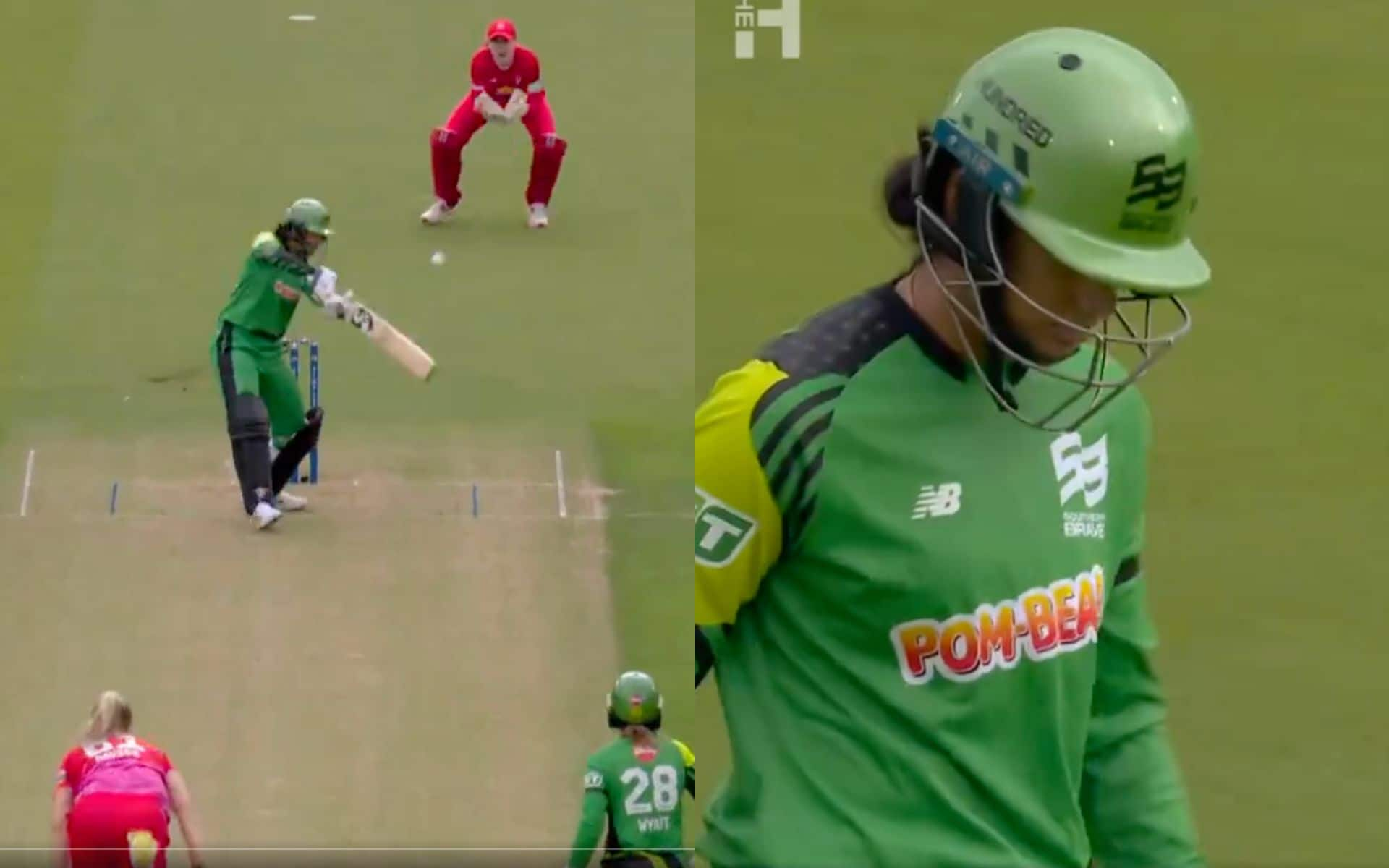 Mandhana was dismissed for a duck [X]