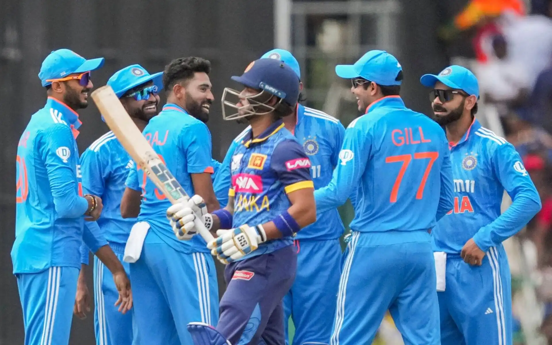 Siraj dismissed Nissanka in the 2nd ODI [PTI]