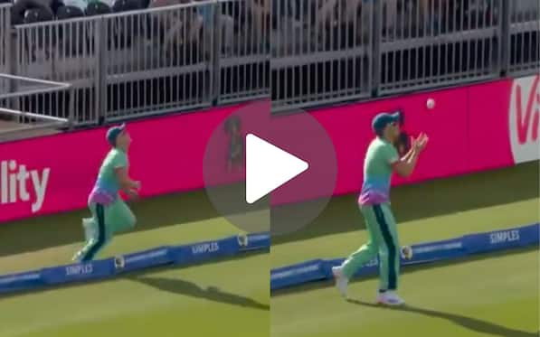 [Watch] Sam Curran Takes An Unbelievable Juggling Catch On A Boundary Rope To Dismiss Paul Walter