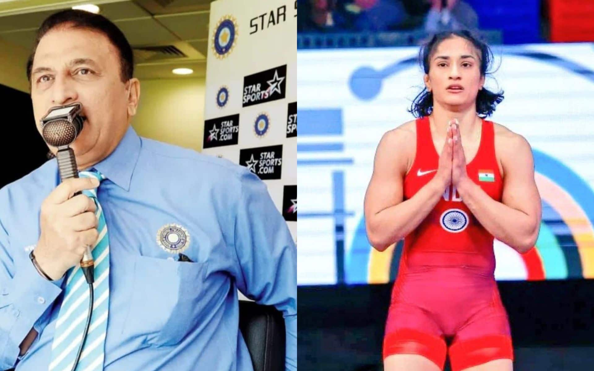 Sunil Gavaskar urges India to protest against Vinesh Phogat's decision (X.com)