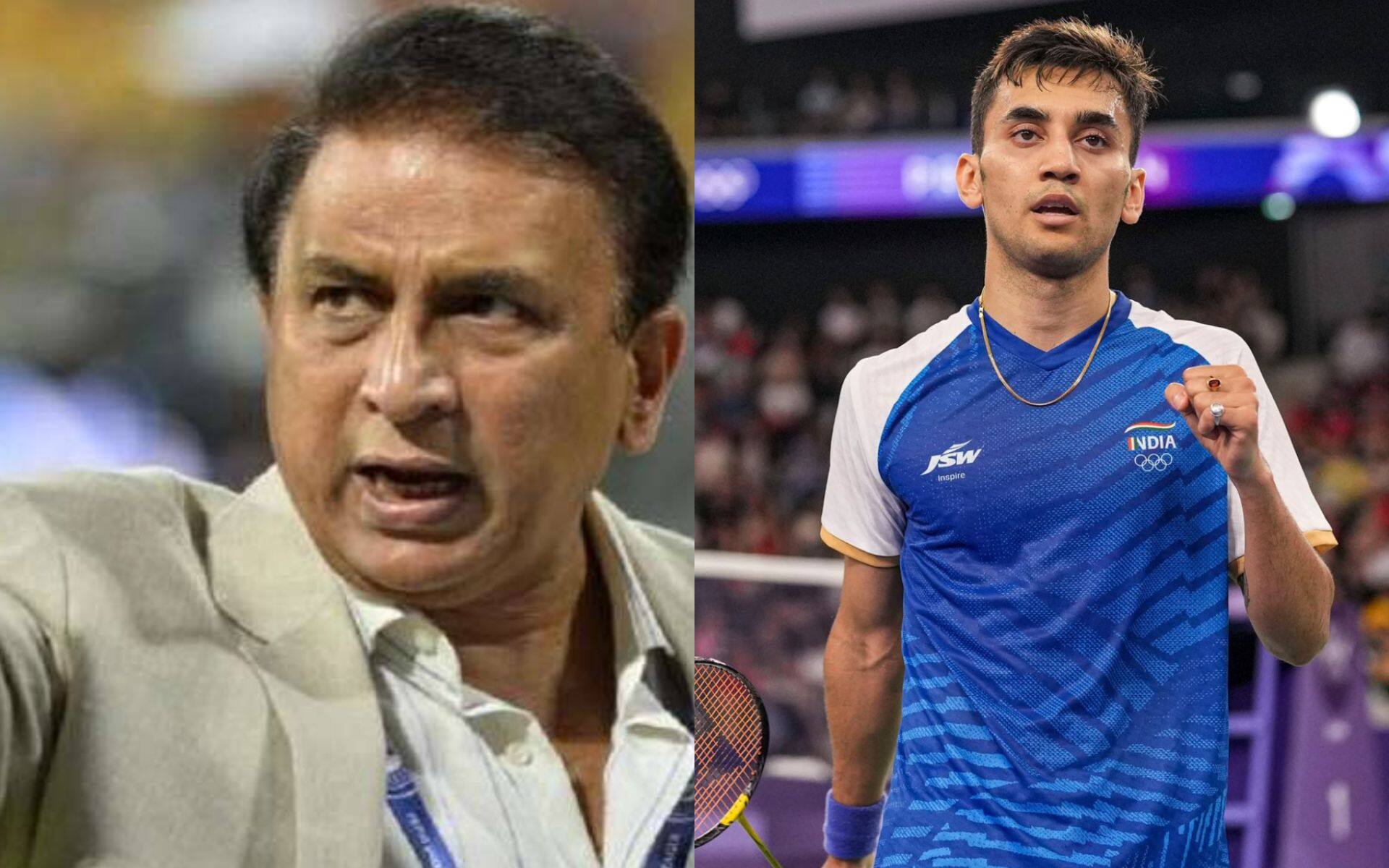 Sunil Gavaskar on Lakshya Sen (X.com)