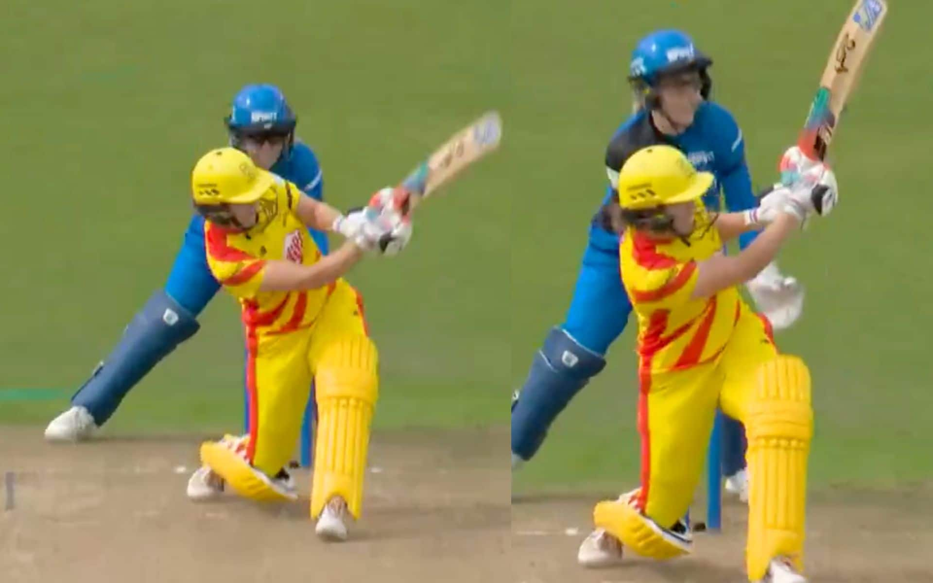 Nat Sciver-Brunt smashes a stunning six [X.com]