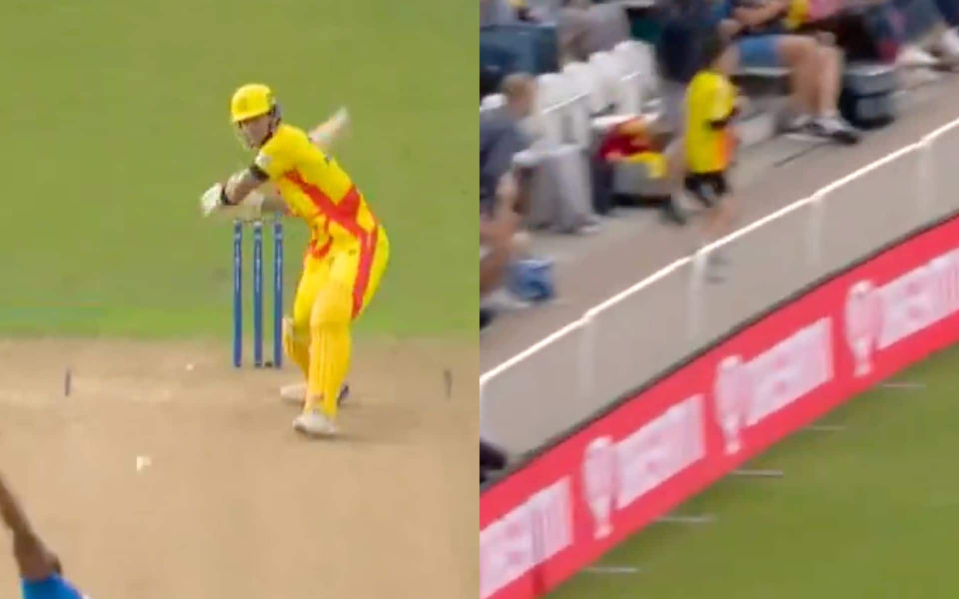 Alex Hales with a brilliant short vs the London Spirit in The Hundred 2024 [X]