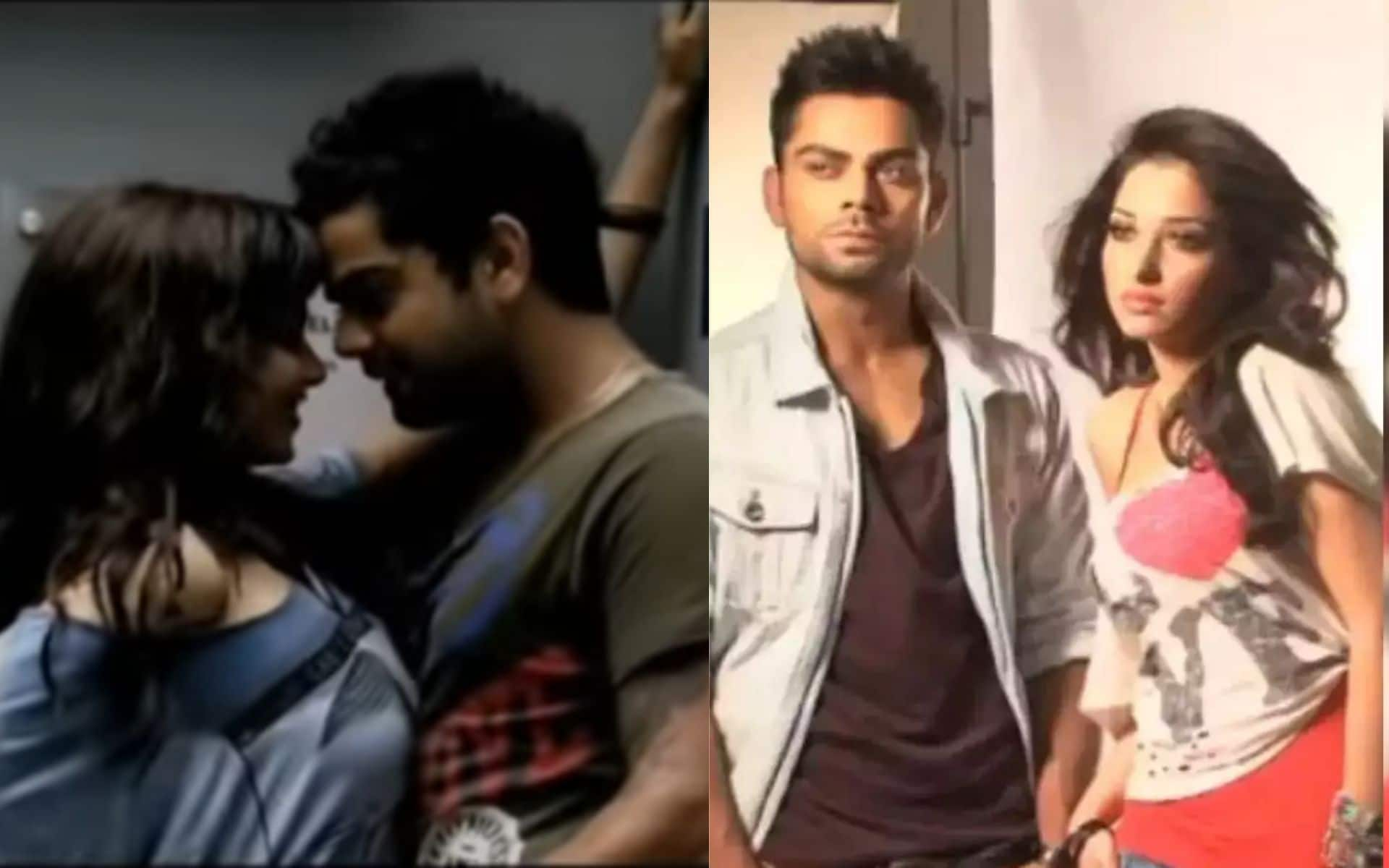 Virat Kohli with Bollywood actresses in brand advertisement (X.com)