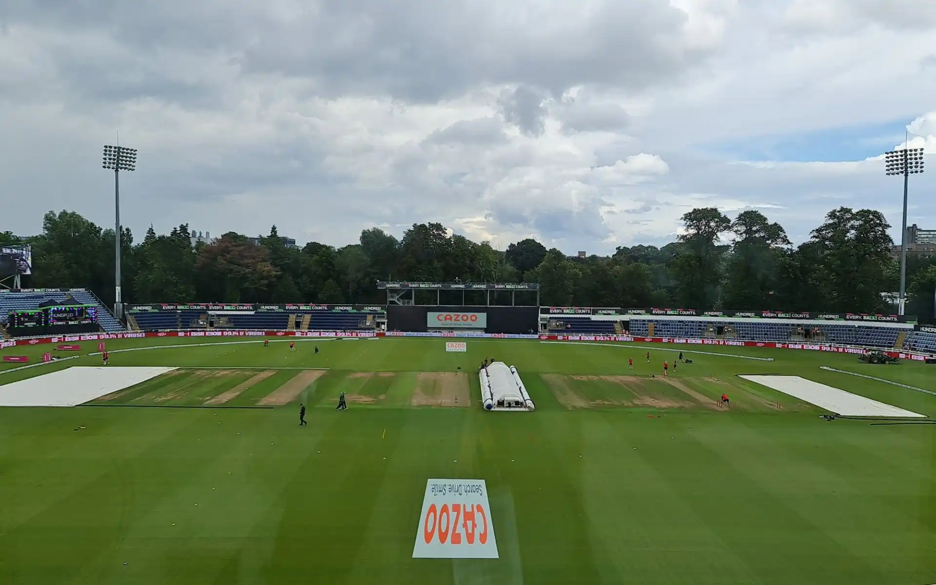 A view of Sophia Gardens (X.com)