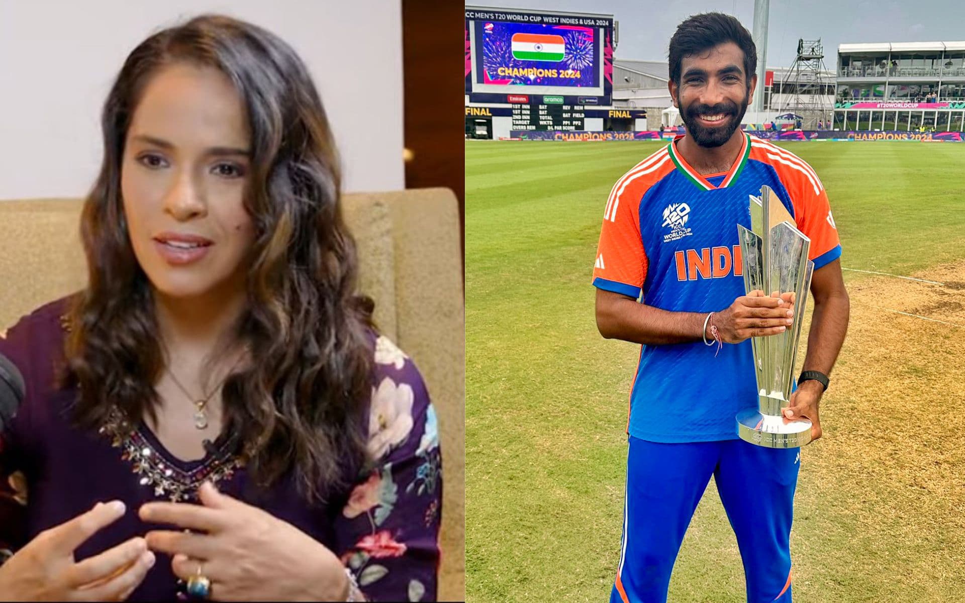 Saina Nehwal on Jasprit Bumrah- X.com