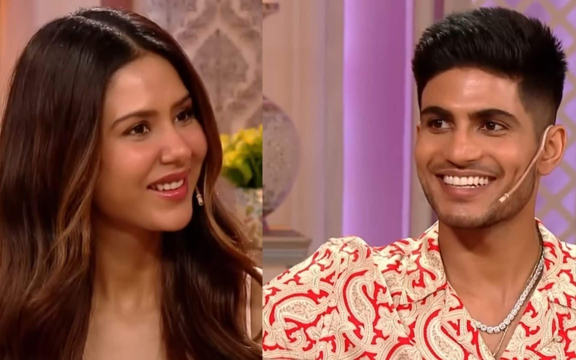 Shubman Gill on Sonam Bajwa's talkshow