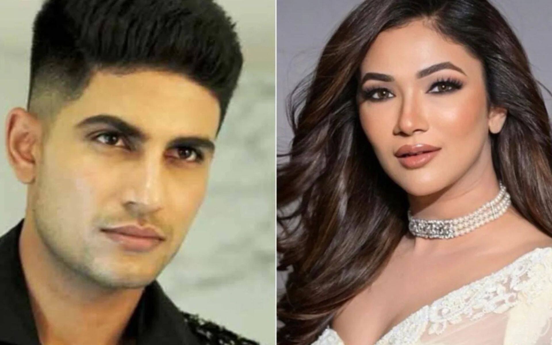 Shubman Gill with TV Actress (X.com)