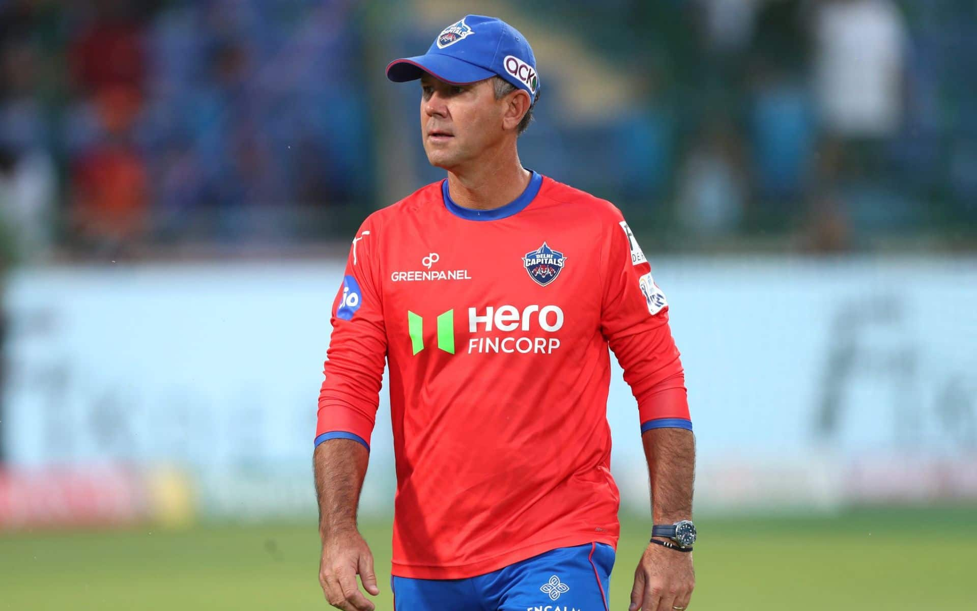 Ricky Ponting while coaching Delhi Capitals (x.com)