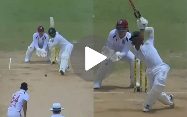 [Watch] Temba Bavuma Shows His Class With An Intense 86 vs West Indies In Testing Conditions