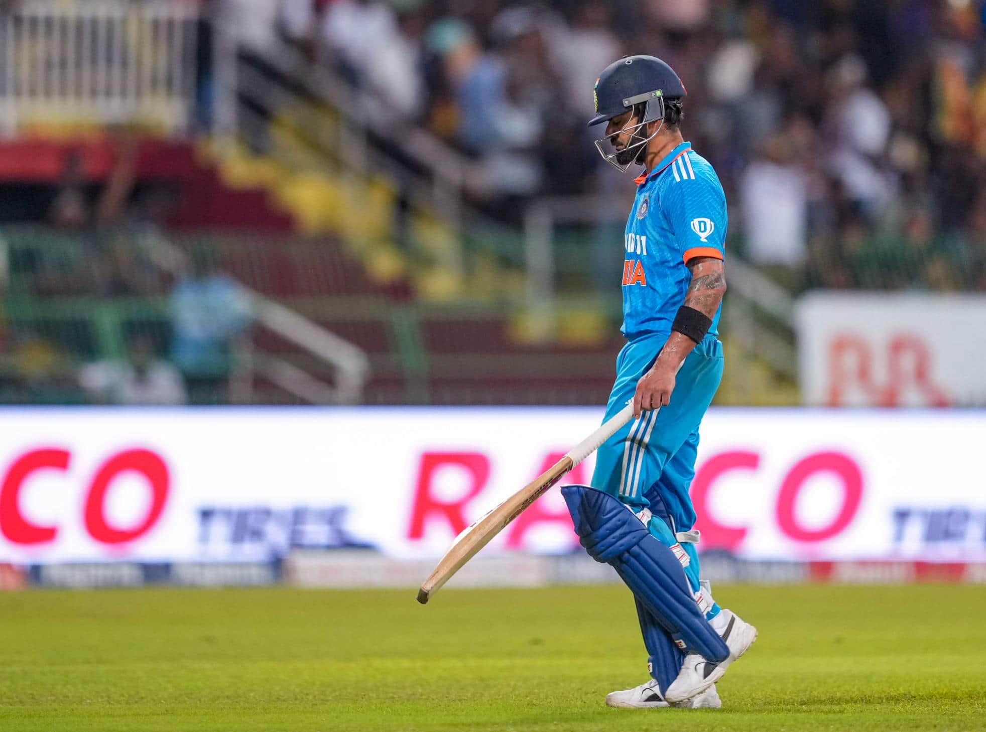 Kohli struggled Vs Spinners in SL series [PTI]
