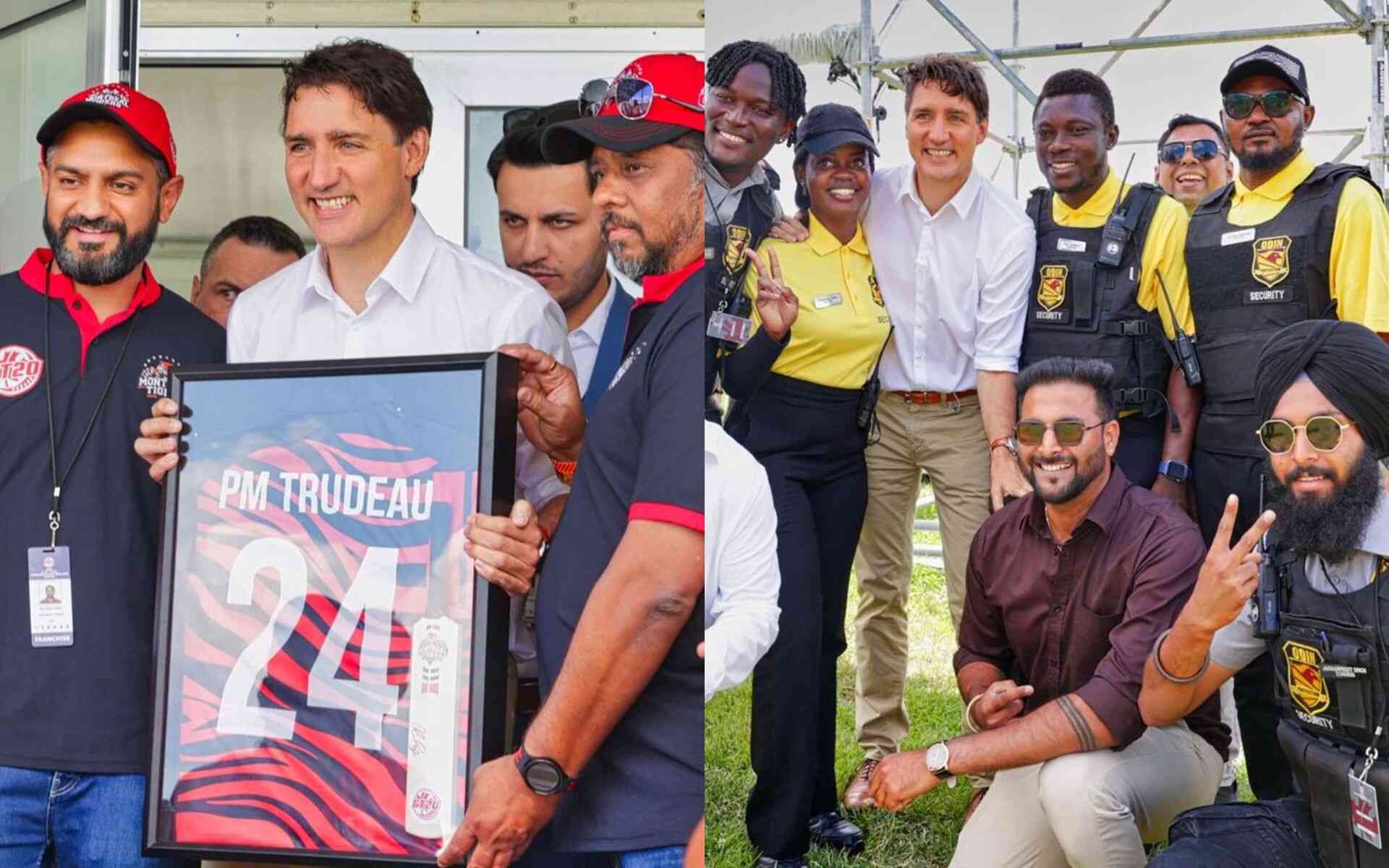 Canada PM during Global T20 Canada Qualifier 2 (X.com)