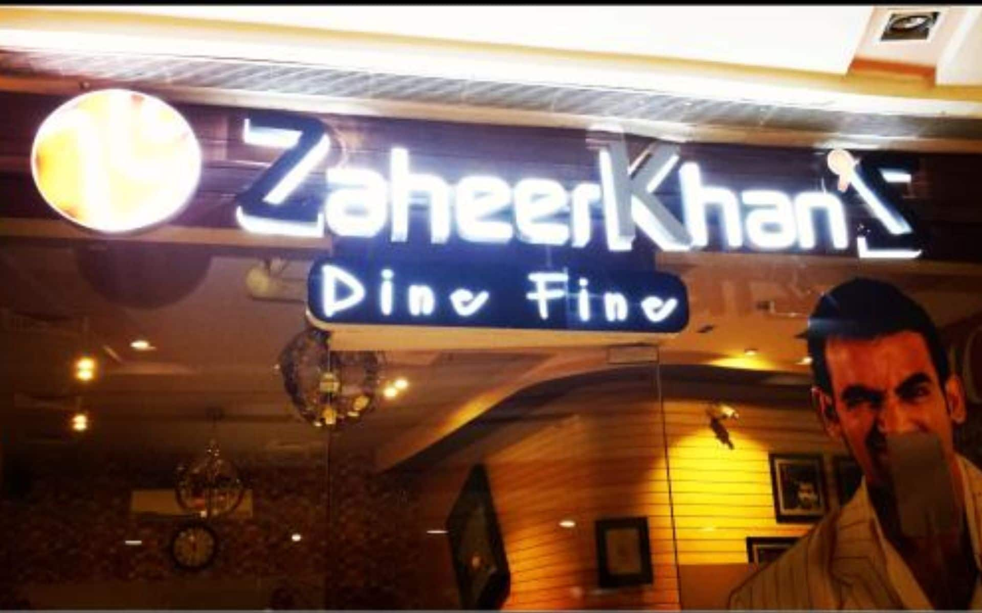 Zaheer's Khan restaurant in Pune (X.com)