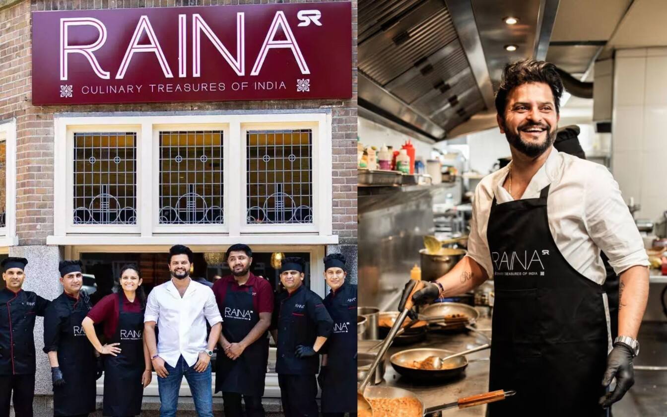 Suresh Raina opens a hotel in Amsterdam (X.com)