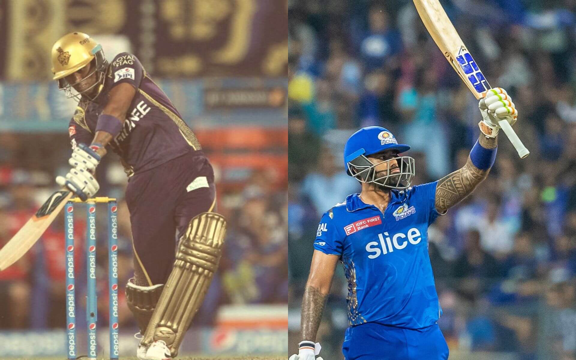 Suryakumar Yadav playing for KKR and MI in IPL (X)