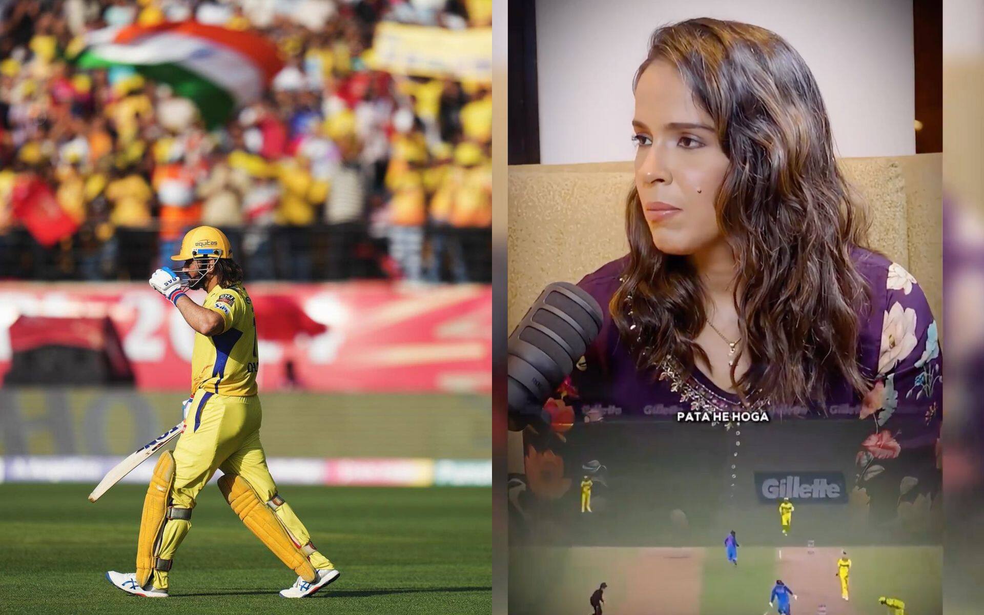 Saina Nehwal talking about MS Dhoni (X.com)