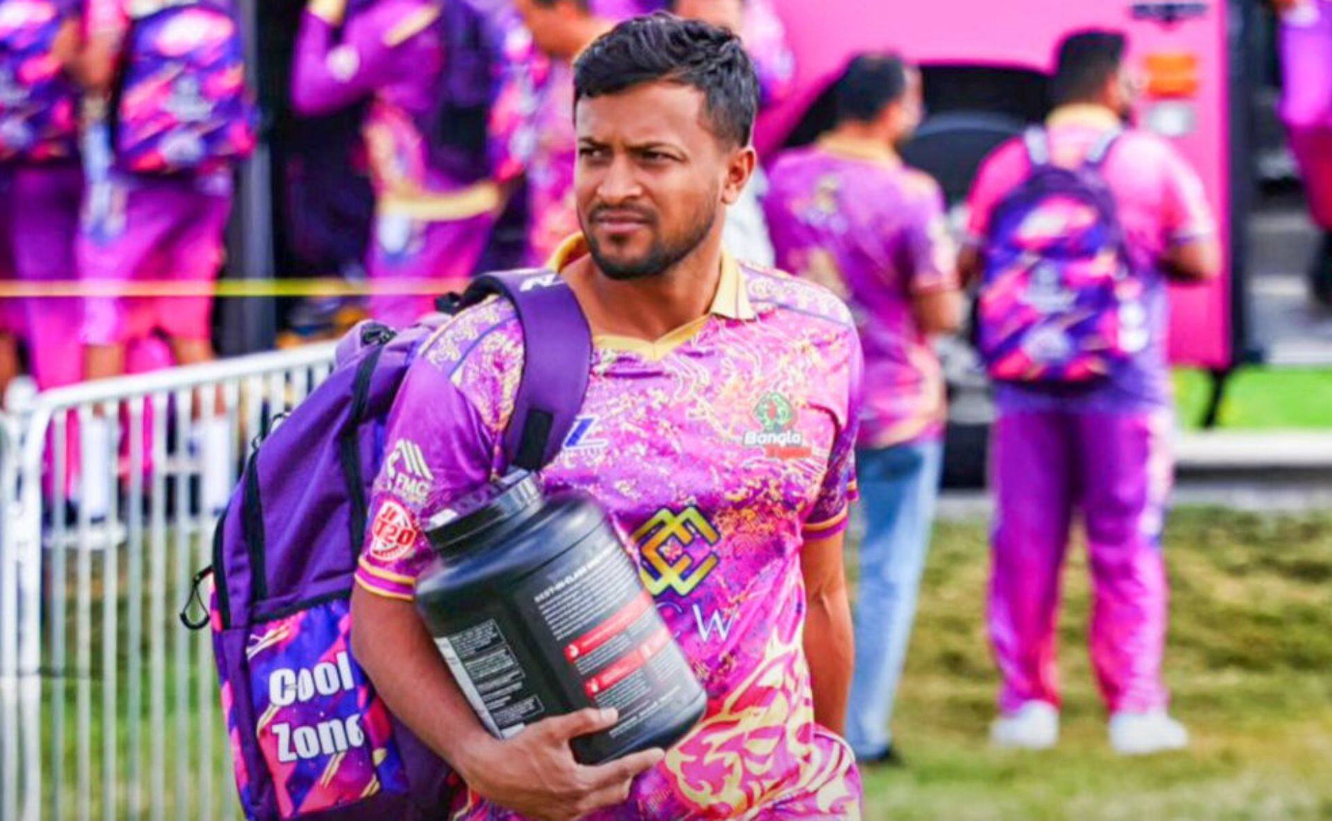 Shakib Al Hasan in Global T20 Canada (X.com)