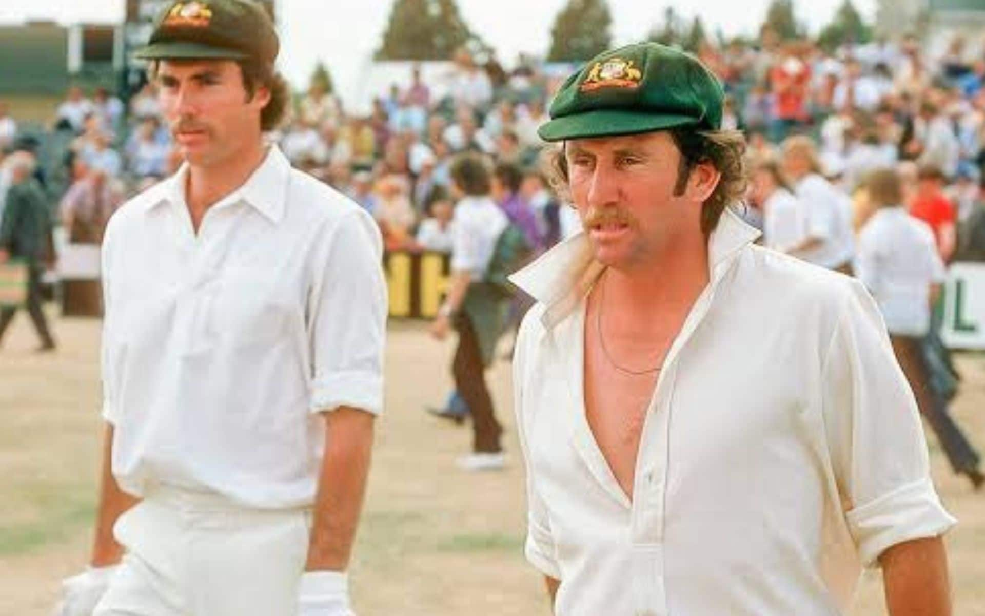 Ian Chappell and Greg Chappell playing Test for Australia [X]