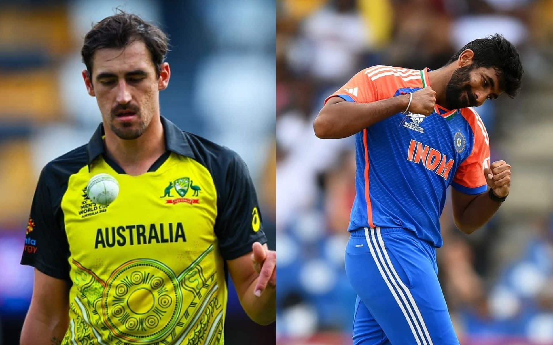 Mitchell Starc and Jasprit Bumrah [X]