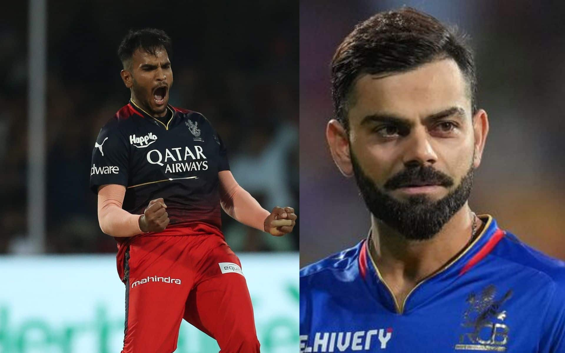 Virat Kohli and Vyshak Vijayakumar [X.com]