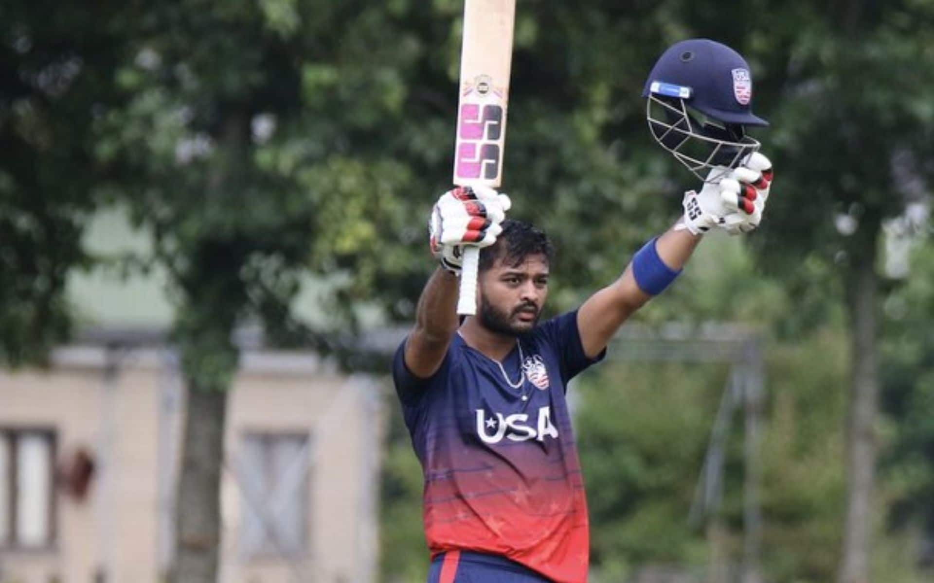 USA Captain Monank Patel Steals the Show With An Unbeaten 123 Against Canada