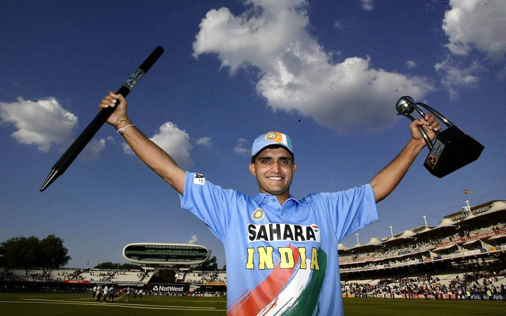 Sourav Ganguly for India in ODIs (X.com)