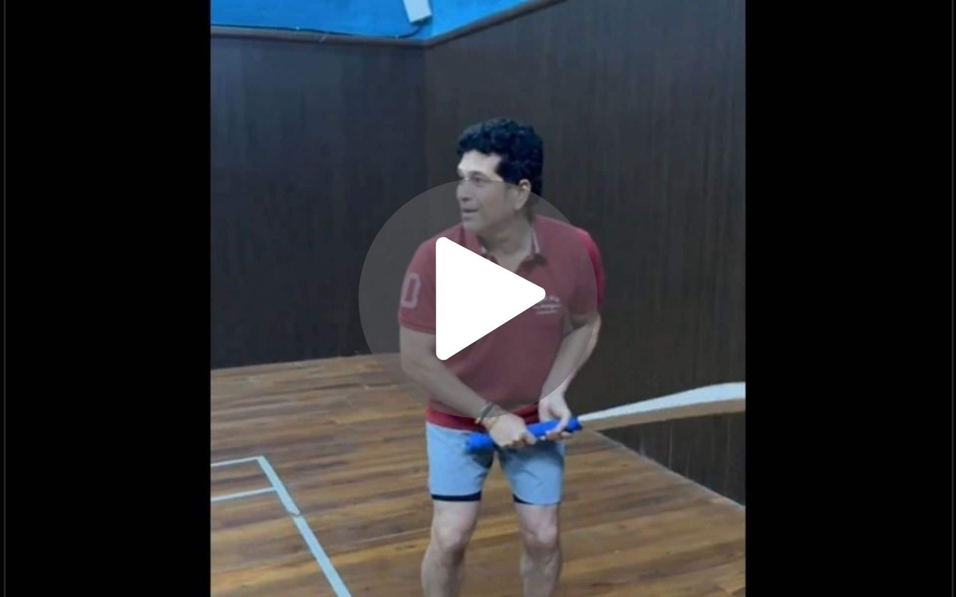 Sachin Tendulkar Turns Left-Handed To Celebrate International Left-Handers Day - Video