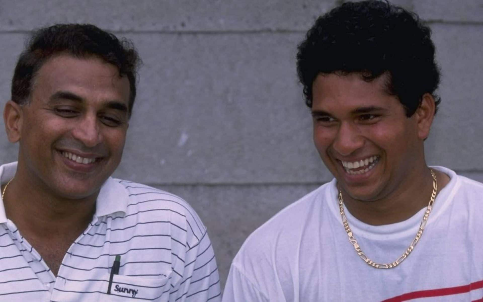 Sachin Tendulkar and Sunil Gavaskar-(X.com)